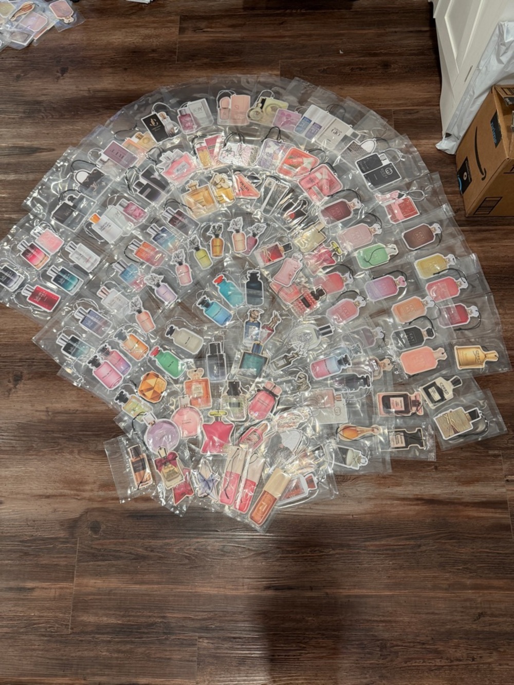 100 Assorted Car freshie Collection - Multiple Designs